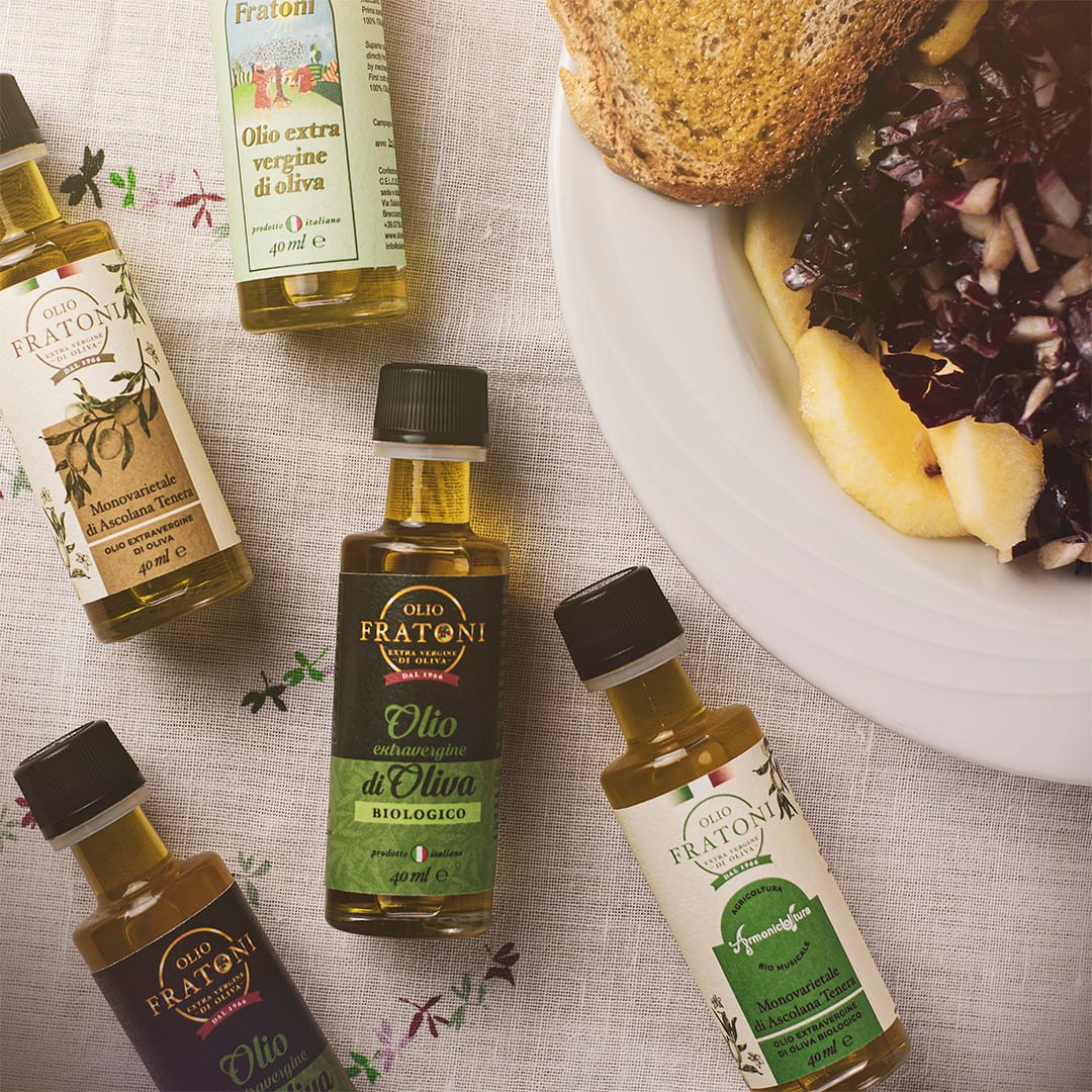 Kit degustazione Olio Extra Vergine di Oliva 100% italiano