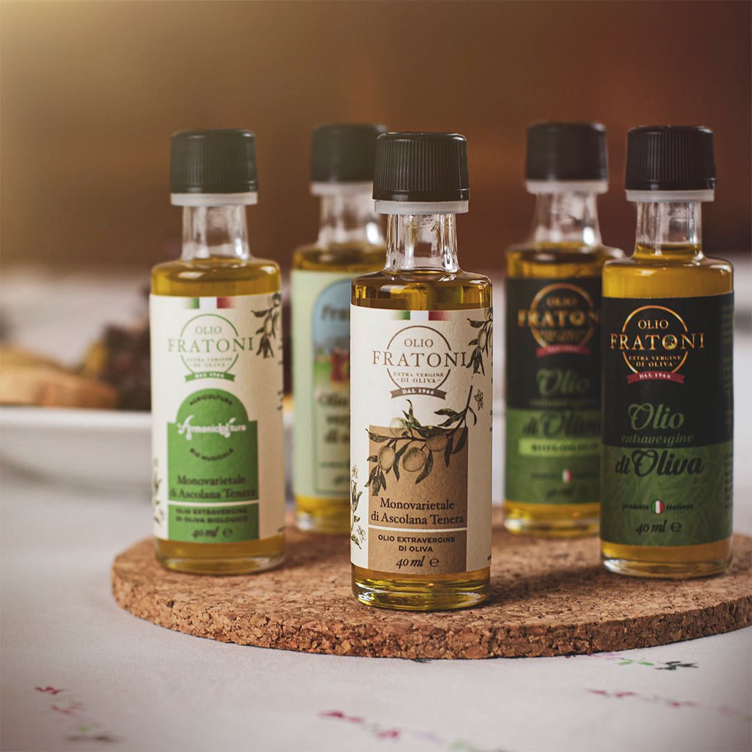 Kit degustazione Olio Extra Vergine di Oliva 100% italiano