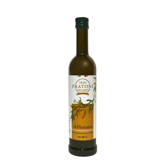 Olio extra vergine di oliva 100% italiano Affiorato