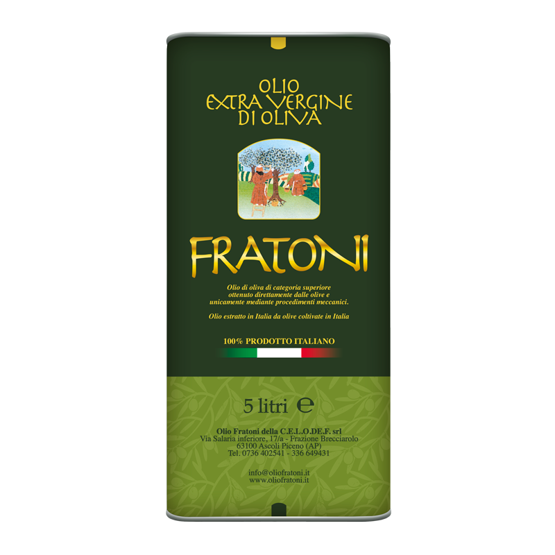 Olio Extra Vergine di Oliva 100% Italiano in lattina Blend Classico - Filtrato