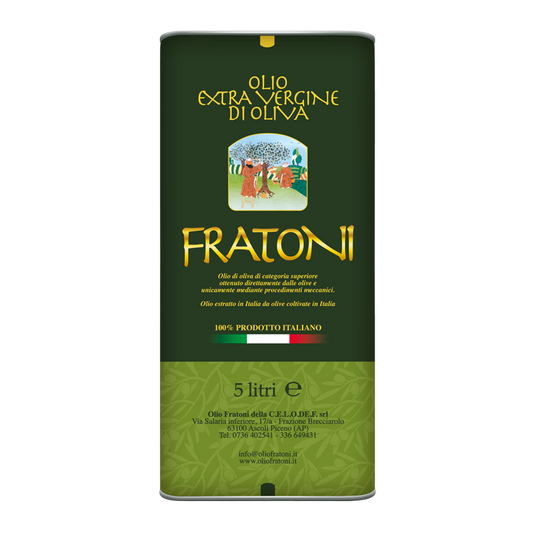 Olio Extra Vergine di Oliva 100% Italiano in lattina Blend Classico - Filtrato