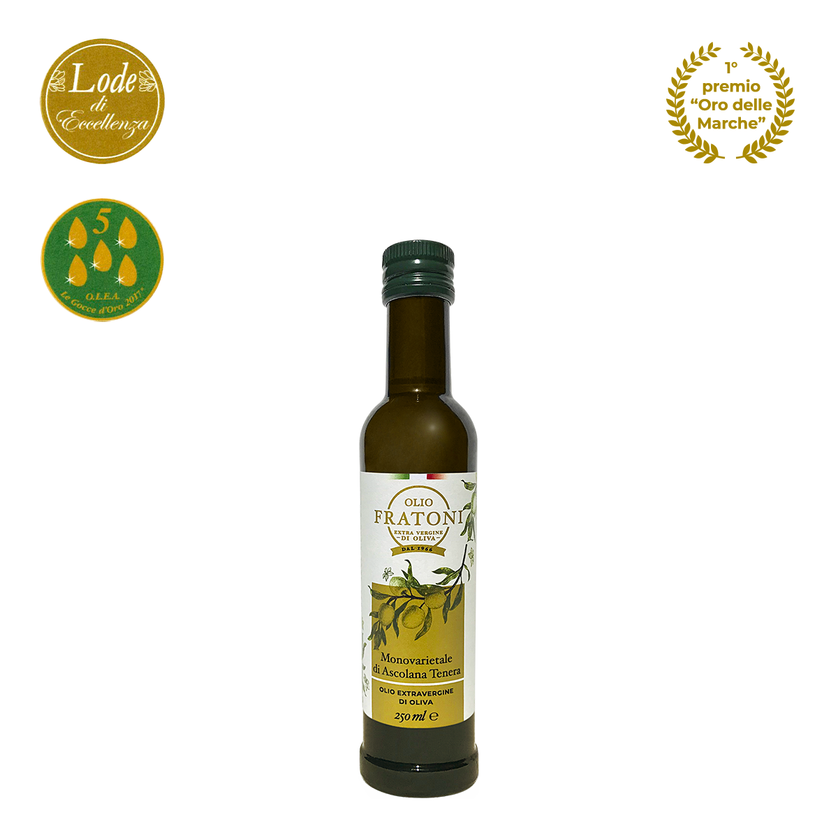 Olio Monovarietale di Ascolana Tenera - 250 ml